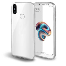 Charger l&#39;image dans la galerie, Moozy 360 Degree Case for Xiaomi Redmi Note 5, Redmi Note 5 Pro - Transparent Full body Slim Cover - Hard PC Back and Soft TPU Silicone Front
