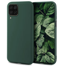 Carica l&#39;immagine nel visualizzatore di Gallery, Moozy Minimalist Series Silicone Case for Huawei P40 Lite, Midnight Green - Matte Finish Slim Soft TPU Cover

