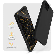 Load image into Gallery viewer, Moozy Minimalist Series Silicone Case for iPhone 11 Pro Max, Black - Matte Finish Slim Soft TPU Cover
