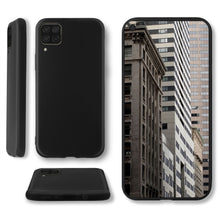 Load image into Gallery viewer, Moozy Lifestyle. Designed for Huawei P40 Lite Case, Black - Liquid Silicone Cover with Matte Finish and Soft Microfiber Lining
