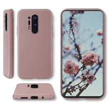 Load image into Gallery viewer, Moozy Minimalist Series Silicone Case for OnePlus 8 Pro, Rose Beige - Matte Finish Slim Soft TPU Cover
