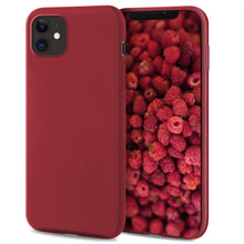 Charger l&#39;image dans la galerie, Moozy Lifestyle. Designed for iPhone 12 mini Case, Vintage Pink - Liquid Silicone Cover with Matte Finish and Soft Microfiber Lining
