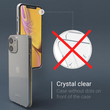 Cargar imagen en el visor de la galería, Moozy 360 Degree Case for iPhone 12, iPhone 12 Pro - Full body Front and Back Slim Clear Transparent TPU Silicone Gel Cover
