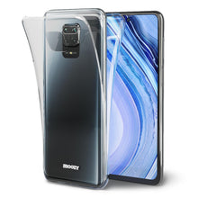 Lade das Bild in den Galerie-Viewer, Moozy 360 Degree Case for Xiaomi Redmi Note 9S, Xiaomi Redmi Note 9 Pro - Full body Front and Back Slim Clear Transparent TPU Silicone Gel Cover
