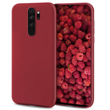 Lade das Bild in den Galerie-Viewer, Moozy Lifestyle. Designed for Xiaomi Redmi Note 8 Pro Case, Vintage Pink - Liquid Silicone Cover with Matte Finish and Soft Microfiber Lining
