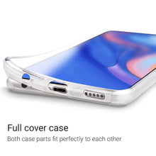 Cargar imagen en el visor de la galería, Moozy 360 Degree Case for Huawei P Smart Z - Transparent Full body Slim Cover - Hard PC Back and Soft TPU Silicone Front
