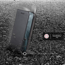 Carica l&#39;immagine nel visualizzatore di Gallery, Moozy Case Flip Cover for Xiaomi Mi 11, Black - Smart Magnetic Flip Case Flip Folio Wallet Case with Card Holder and Stand, Credit Card Slots10,99
