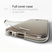 Załaduj obraz do przeglądarki galerii, Moozy 360 Degree Case for Samsung A5 2017 - Full body Front and Back Slim Clear Transparent TPU Silicone Gel Cover
