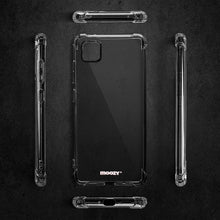Załaduj obraz do przeglądarki galerii, Moozy Shockproof Silicone Case for Xiaomi Mi 11 Lite 5G and 4G - Transparent Case with Shock Absorbing 3D Corners Crystal Clear Protective Case
