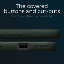 Ladda upp bild till gallerivisning, Moozy Lifestyle. Silicone Case for Xiaomi Redmi Note 10 Pro, Redmi Note 10 Pro Max, Dark Green - Liquid Silicone Lightweight Cover with Matte Finish
