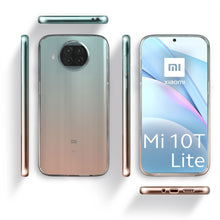 Charger l&#39;image dans la galerie, Moozy 360 Degree Case for Xiaomi Mi 10T Lite 5G - Transparent Full body Slim Cover - Hard PC Back and Soft TPU Silicone Front
